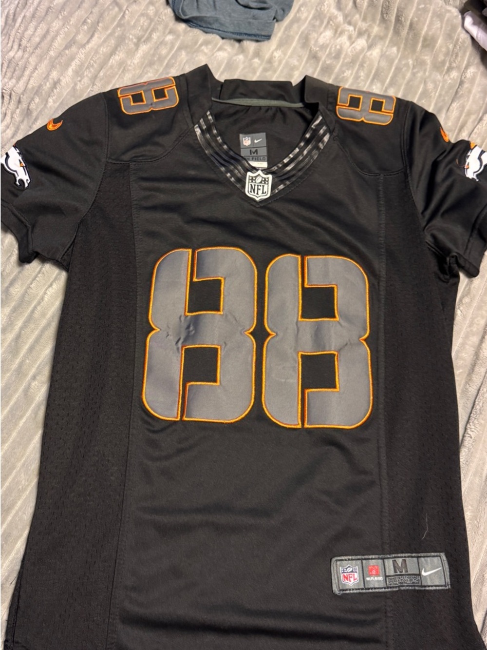 Nike Black Demaryius Thomas Jersey